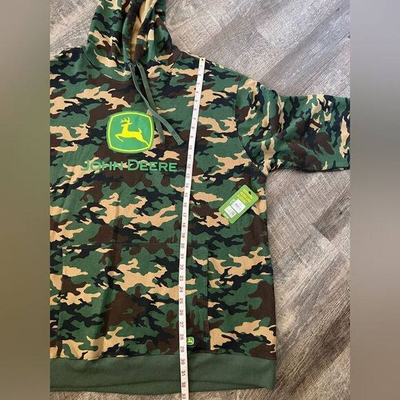 John Deere  Core Graphic Logo Hoodie Camo- Size XXL - Picture 9 of 10